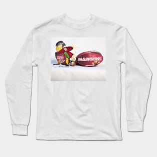 Maroons State Of Origin Birb Long Sleeve T-Shirt